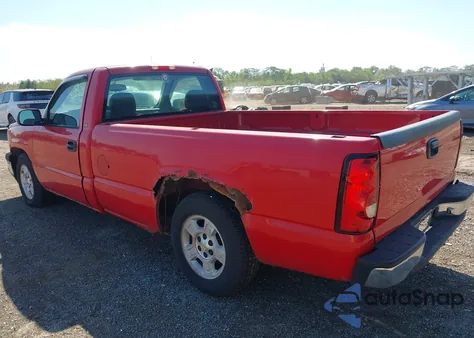 2005 Chevrolet Silverado 1500 Work Truck from USA, damaged, VIN 1GCEC14X05Z173563